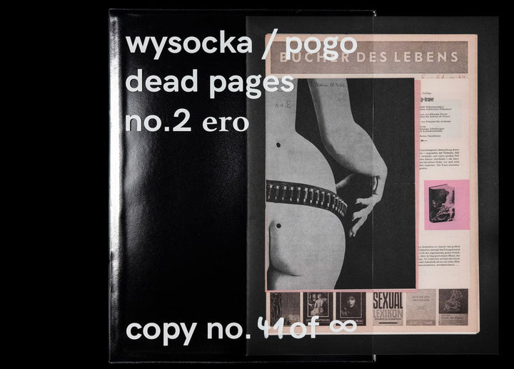 Dead Pages No.2 EROS by Wysocka & Pogo - Tipi bookshop