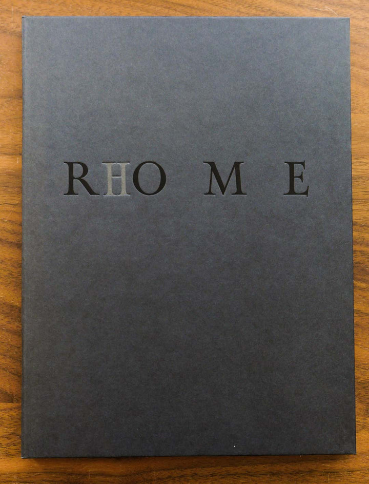 Rhome by Jean-Marc Caimi & Valentina Piccinni - Tipi bookshop